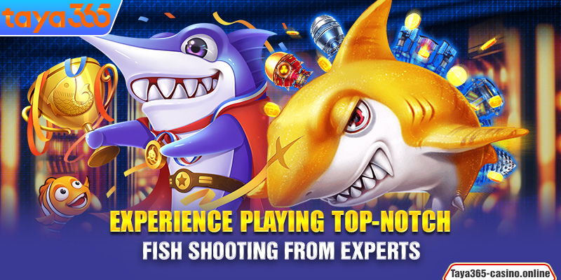 Experience playing top-notch fish shooting from experts