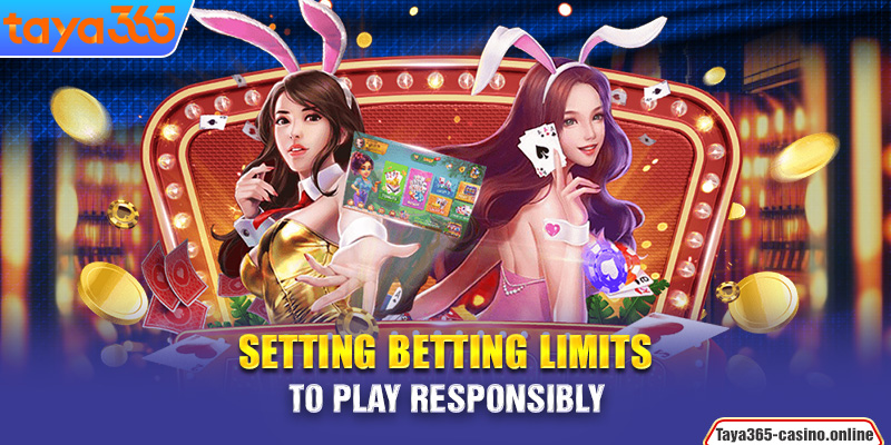 Setting betting limits to play responsibly